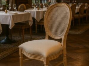 Drvene stolice Luj iznajmljivanje za ekskluzivne evente